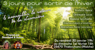 3 jours pour sortir de l’hiver