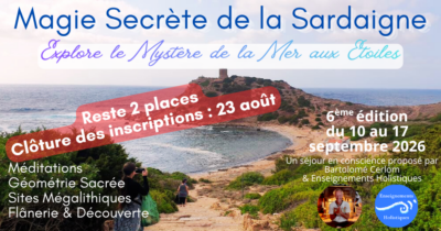 Magie Secrète de la Sardaigne ; explore le Mystère de la Mer aux Etoiles