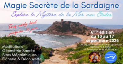 Magie Secrète de la Sardaigne ; explore le Mystère de la Mer aux Etoiles