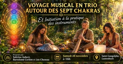Voyage musical en trio autour des 7 Chakras